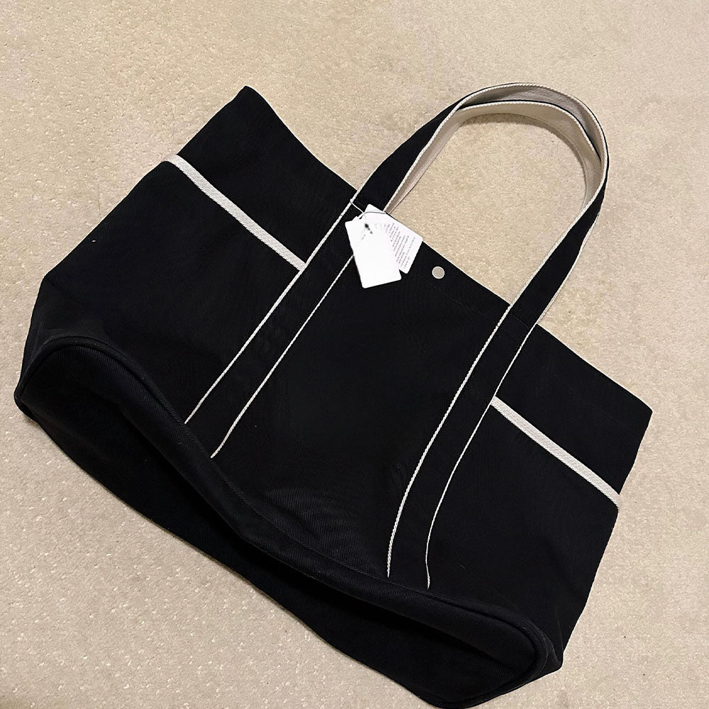 #99 New Casual Joker Multi-pocket Design Canvas Handbag Tote Bag Yoga Bag